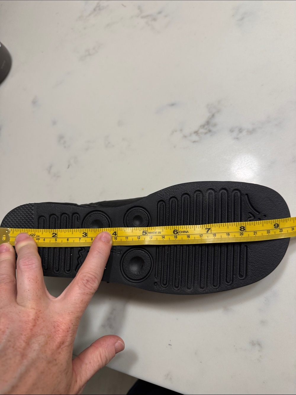 Jin Black Leather Flats Made In Japan Super Soft Wrinkled leather New JP22.5 - Picture 7 of 7